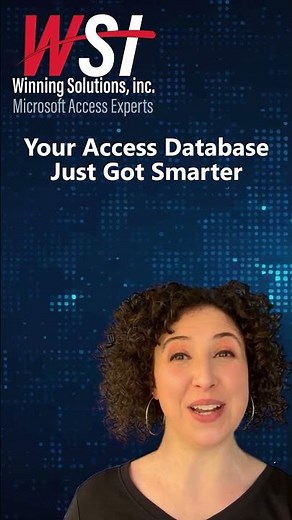 Your Access Database Just Got Smarter