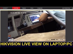 Live View on Hikvision IP Camera || how to live view hikvision on browser