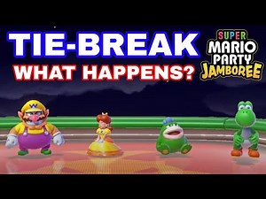What Happens When You Tie On Showdown Minigame In Super Mario Party Jamboree?