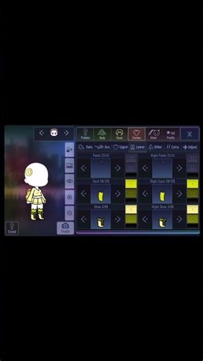 Yellow gacha club outfit ideas