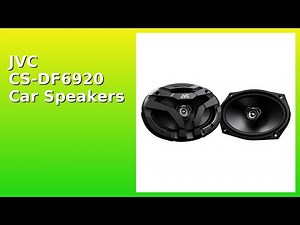 REVIEW (2025): JVC CS-DF6920 Car Speakers. Features.
