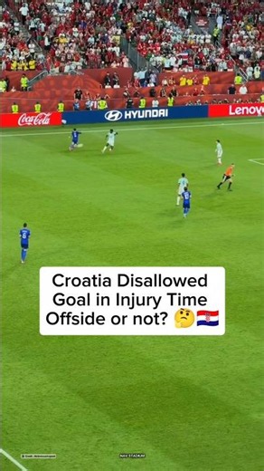 Goal or No Goal? 🤔🇭🇷 Last-Minute Drama in Portugal vs Croatia Match, Round of 32 #worldcup2026 #usa