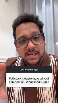 Competition in full stack is not what you think. It's more about who have the required skills.Co
