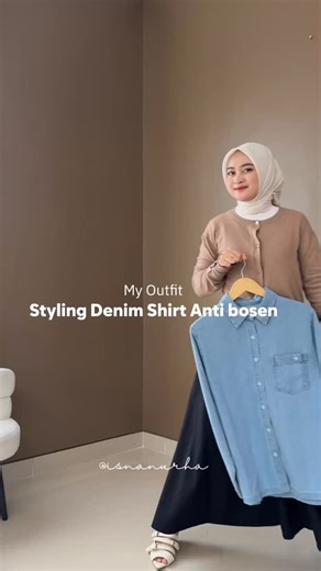 [SPILL DICAPTION] lagi jadi favorit pake kemeja oversize karena gampang bgt di styling 😍 🔗 Detail Outfit klik l! nk di bi• cari sesuai dengan nomor Outfit 1 * Kemeja - l! nk n0. 758A * Rok - l! nk n0. 664A * Hijab - l! nk n0. 673A * Tas - l! nk n0. 661A * Sepatu - l! nk n0. 182 Outfit 2 * Kemeja - l! nk n0. 758A * Rok - l! nk n0. 747A * Hijab - l! nk n0. 673A * Tas - jastip * Sepatu - offline store Outfit 3 * Kemeja - l! nk n0. 758A * Rok - jastip * Hijab - l! nk n0. 673A * Tas - l! nk n0. 256