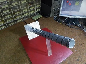 DIY helical router antenna for boost wifi signal