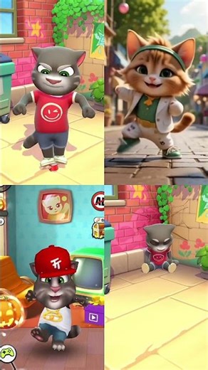 Talking Tom #cat #shorts #tom #cartoonshorts #funny #shortsviral #top