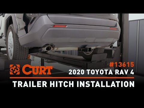 CURT Trailer Hitch Installation #13615 | 2020 Toyota RAV4