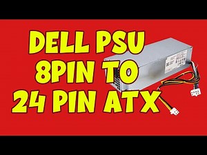 Dell 8 pin PSU ATX to 24 Pin ATX conversion