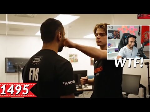 FNS Reacts To Getting Punched By Verno | Most Watched VALORANT Clips Today V1495