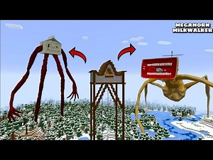 I found a megatron head the milkey Head arrival in Minecraft !