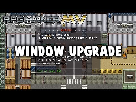 Window Upgrade Plugin - RPG Maker MV