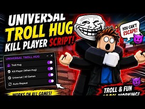 🔥 Universal Troll Hug Script Showcase! 🤣 Roblox Funny Troll Moments (2026)