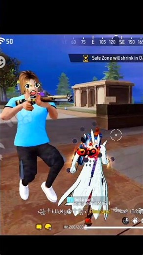 Peck short br ranked gameplay impossible kill #viral #freefire #shortsfeed