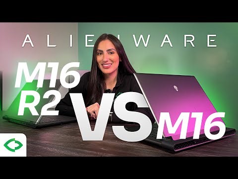 Notebook Gamer GRANDE ou PEQUENO? - Alienware M16 vs M16 R2