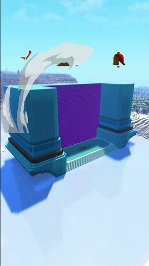 Minecraft Easy Nether Portal Idea Build Timelapse #minecraft #minecraftbuilding