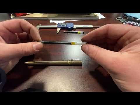 Tactile Turn Mini Bolt Pen Refill options