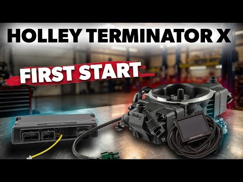 Initial Tune & First Start with Holley Terminator X (483 Stroker)