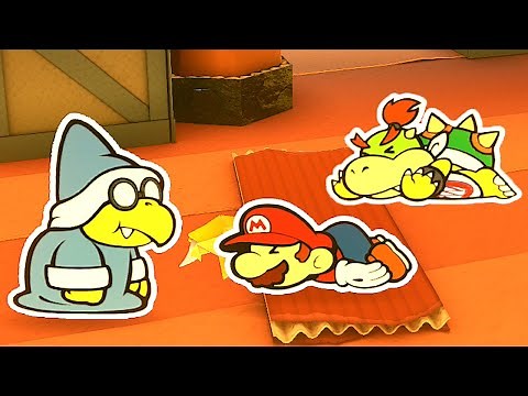 Airship & Hotfoot Crater - Paper Mario: The Origami King Walkthrough