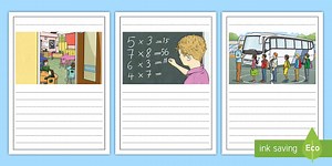 KS2 Back to School Writing Frames