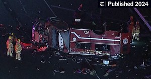 8 California Firefighters Injured When Their Truck Rolls Over on Highway