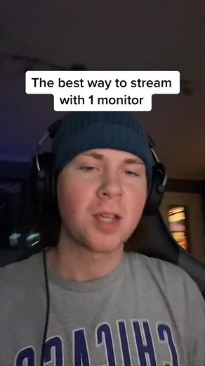 how to stream with 1 monitor! #valorant #gaming #gamer #fallguys #streamer #tips #twitch #fyp #foryoupage #4u #duet #viral #pc #lol #pcgaming #tech