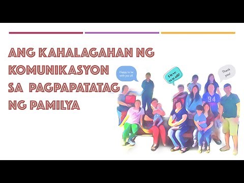EsP 8. Modyul 3: Ang Kahalagahan ng Komunikasyon sa Pagpapatatag ng Pamilya