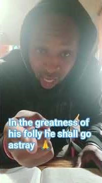 Proverbs chapter 5 verse 23 🙏