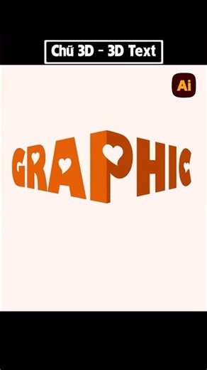 Illustrator 2026: Create Real 3D Text Using Only Free Transform! #thegraphicboost