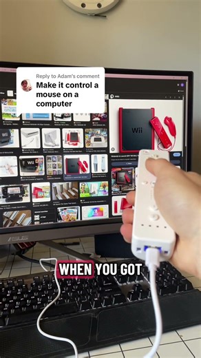 The airmouse functionality is incredible #esp32 #wiimote #wii #esp32project #arduino #arduinoesp32