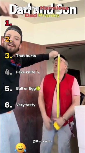 Harmless Dad Pranks😱