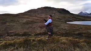 Scotland the brave in the perfect setting 🎥 Instagram.com/munrobagpiper | Munro Bagpiper