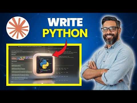 How to Use Claude AI to Write Python Code - Tutorial