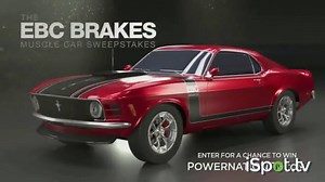 EBC Brakes Muscle Car Sweepstakes TV Spot, 'American Icon'