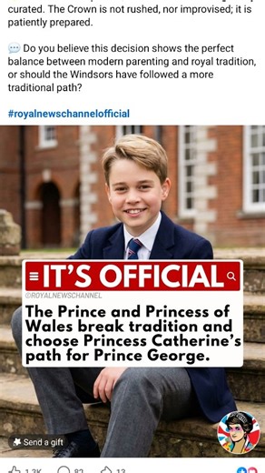 Lydia Alty on Instagram: "#PrinceGeorge being made into AI over "Fake Official" School News #shorts Sick of this TBF!!"