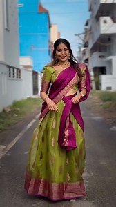 Traditional half sarees from the house of labelkamra🌸 | Label kamra