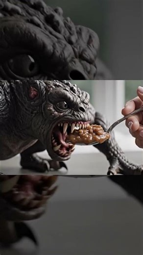 ASMR Alien Attack Eating Food. #viral #8millionviews #satisfyling #trending #shorts