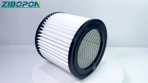 90398 Shop Vac Filters Replacement for Shop Vac Type AA Cartridge Filter 90398/118692, 9039800, 9039833(2 Pack), with 2 Foam Sleeve & 8 Pre-filter Bags