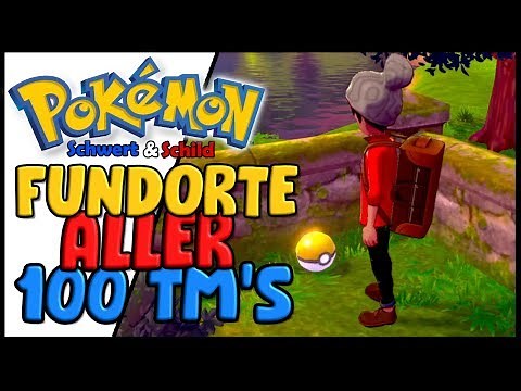Pokémon Schwert und Schild Tipps Tricks Deutsch - Fundorte alle TM / Technischen Maschinen Attacken