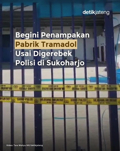 Dilansir detikNews, Direktorat Narkoba Polda Metro Jaya membongkar pabrik ilegal yang memproduksi obat keras jenis Tramadol dan Trihexyphenidyl di dua kecamatan di Kabupaten Sukoharjo, Jawa Tengah. Dalam pengungkapan tersebut, polisi menyita jutaan obat Tramadol dan Trihexyphenidyl. “Dalam pengungkapan ini kami menyita barang bukti Tramadol dan Trihexyphenidyl sebanyak 7.862.500 butir yang sudah jadi,” kata Direktur Reserse Narkoba Polda Metro Jaya Kombes Bismo Teguh Prakoso dalam konferensi per