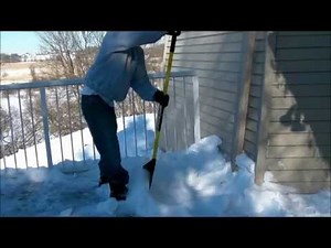 The SnowPlow SnowPusher Shovel
