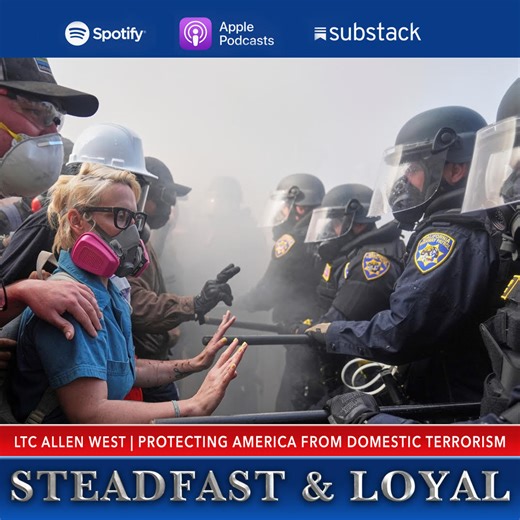 Latest #podcast episode: Protecting America from Domestic Terrorism Free preview of full episode at https://allenwest.substack.com/p/allen-west-protecting-america-domestic-terrorism | Allen West