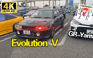 一台5代Evolution战斗指数爆表！一旁的GR雅力士像买菜车 | JDM实拍