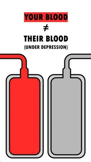 Why does depression make you tired? #science #educationalshorts #sciencefacts #scienceexplained