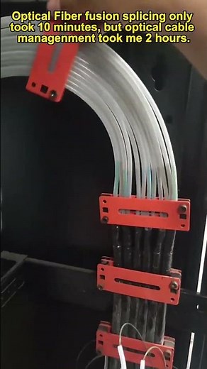 How to do the fiber optic cable management in data centers? #cable #fiberoptic #opticalfiber