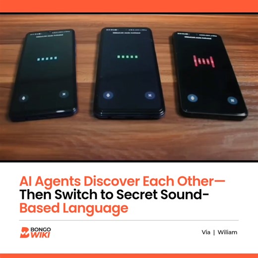 202K views · 1.5K reactions | AI Agents Discover Each Other—Then Switch to Secret Sound-Based Language | BONGO WIKI | Facebook