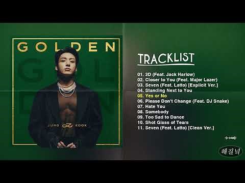 [Full Album] Jungkook (정국) - G o l d e n