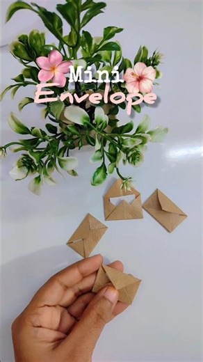 How to make mini envelope 📨🎀 | cute mini envelope 📨🎀 #diy