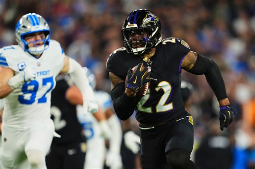 Derrick Henry Throws a Tantrum After Fumble as Lions Steamroll Ravens