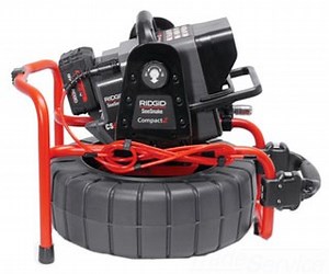 Ridgid 48113 115V Compact-2 Color Seesnake Camera 100 Foot with Battery