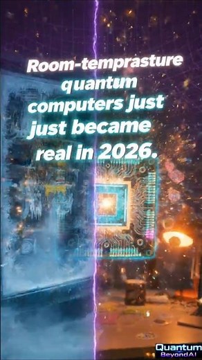 Quantum Computers Are NOW Reality At Room Temperature With A Twist